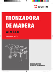 Würth WTM 83-H Instrucciones De Uso