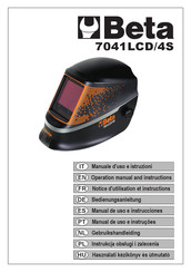 Beta 7041LCD/4S Manual De Uso E Instrucciones