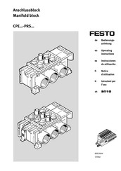 Festo CPE-14-PRS Serie Instrucciones De Utilizacion