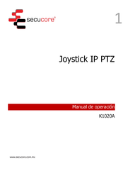 Secucore K1020A Manual De Operación