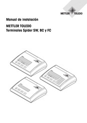 Mettler Toledo Spider FC Manual De Instalación