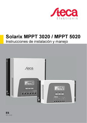 Steca Elektronik Solarix MPPT 5020 Instrucciones De Instalación Y Manejo