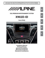 Alpine X902D-ID Manual De Instalación