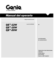 Genie QS-12W Manual Del Operario