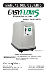 Precision Medical EASYFLOW5 PM4351 Manual Del Usuario