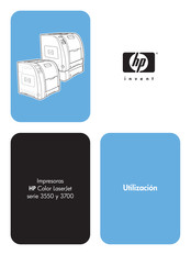 HP Color LaserJet 3700n Manual Del Usuario