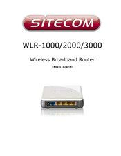 Sitecom WLR-2000 Manual De Usuario