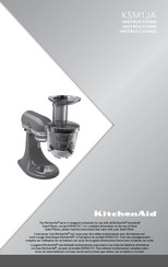 KitchenAid KSM1JA Instrucciones