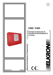 Elkron C404 Manual De Instalación Y Programación