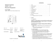 TECHCON SYSTEMS TS255 Guia Del Usuario