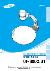 Samsung UF-80DX Manual Del Usuario