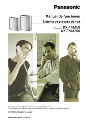 Panasonic KX-TVM200 Manual De Funciones