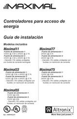 Altronix Maximal11 Guia De Instalacion