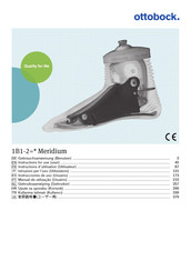 Ottobock 1B1-2 Meridium Instrucciones De Uso