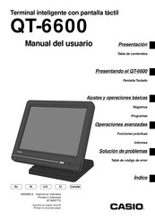 Casio QT-6600 Manual Del Usuario