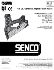 Senco F-15 Guía De Referencia