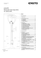 ensto AUGUSTE Manual Del Usuario