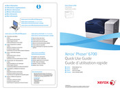 Xerox Phaser 6700 Guía De Uso Rápido