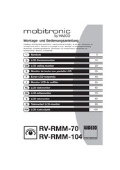 Waeco mobitronic RV-RMM-104 Instrucciones De Montaje Y De Servicio