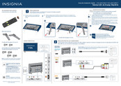 Insignia NS-24D310MX17 Guía De Instalación Rápida