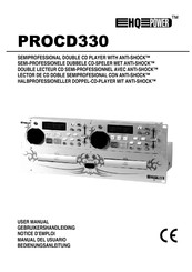 HQ-Power PROCD330 Manual Del Usuario