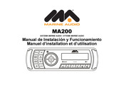 Marine Audio MA200 Manual De Instalación Y Funcionamiento