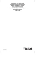 Kohler K-3363 Guía De Instalación Y Cuidado