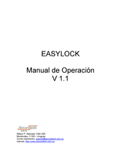 SecureTech EASYLOCK Manual De Operación