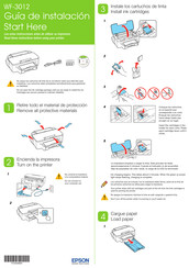 Epson WF-3012 Guia De Instalacion