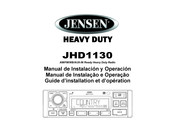 Jensen HEAVY DUTY JHD1130 Manual De Instalación Y Operación