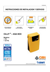 Cillit AQA BOX FS Instrucciones De Instalación Y Servicio