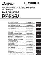 Mitsubishi Electric City Multi PCFY-P63VKM-E Manual De Instrucciones