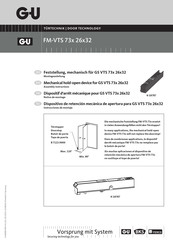 G-U FM-VTS 73x26x32 Instrucciones De Montaje