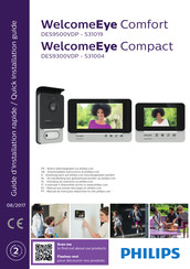 Philips WelcomeEye Compact Guía De Instalación Rápida