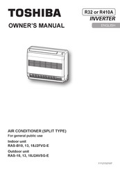 Toshiba RAS-B10J2FVG-E El Manual Del Propietario