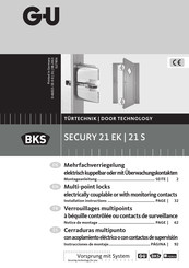 G-U SECURY 21 S Serie Instrucciones De Montaje