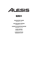 Alesis QX49 Guia De Inicio Rapido