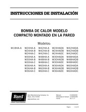 Bard W48HADA Instrucciones De Instalación