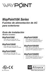 Altronix Waypoint10A Serie Guia De Instalacion