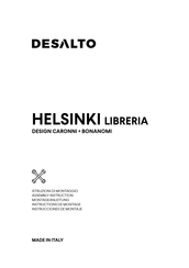 Desalto HELSINKI LIBRERI Instrucciones De Montaje