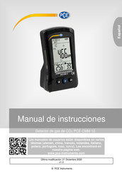 PCE Instruments PCE-CMM 10 Manual De Instrucciones