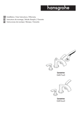 Hansgrohe Locarno 04816 Serie Instrucciones De Montaje