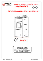 TMC IDRO 314 Manual De Instalación, Uso Y Mantenimiento