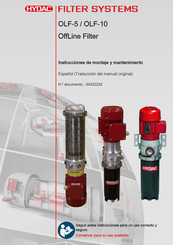 Hydac OLF-10 Serie Instrucciones De Montaje Y Mantenimiento