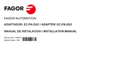 Fagor EC-PA-DQ1 Manual De Instalación