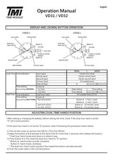 TMI VD32 Manual De Operación