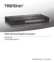 TRENDnet TEG-240WS Guía De Instalación Rápida