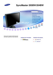 Samsung SyncMaster 204BW Manual De Instrucciones