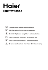 Haier HB22FWRSSAA Instrucciones De Uso