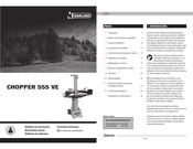 Garland CHOPPER 555 VE-V20 Manual De Instrucciones